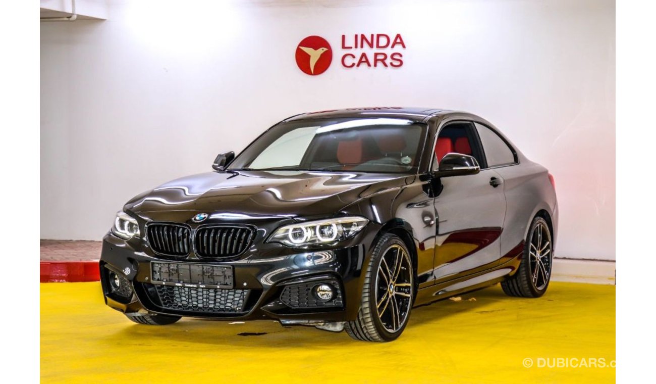 بي أم دبليو 220 BMW 220i M-Sport 2020 GCC under Agency Warranty with Zero Down-Payment.