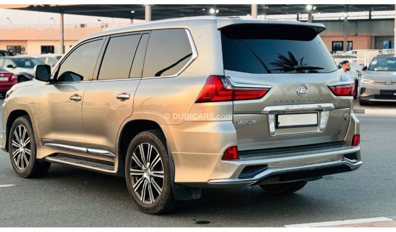 Lexus LX 570 5700CC PETROL | SUNROOF | 4WD | LHD | FULL OPTION | PREMIUM ORANGE LEATHER SEATS