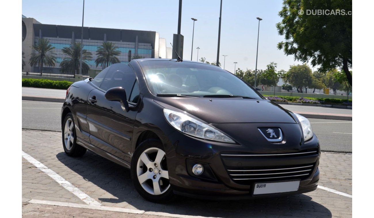 Peugeot 207 CC Agency Maintained in Perfect Condition