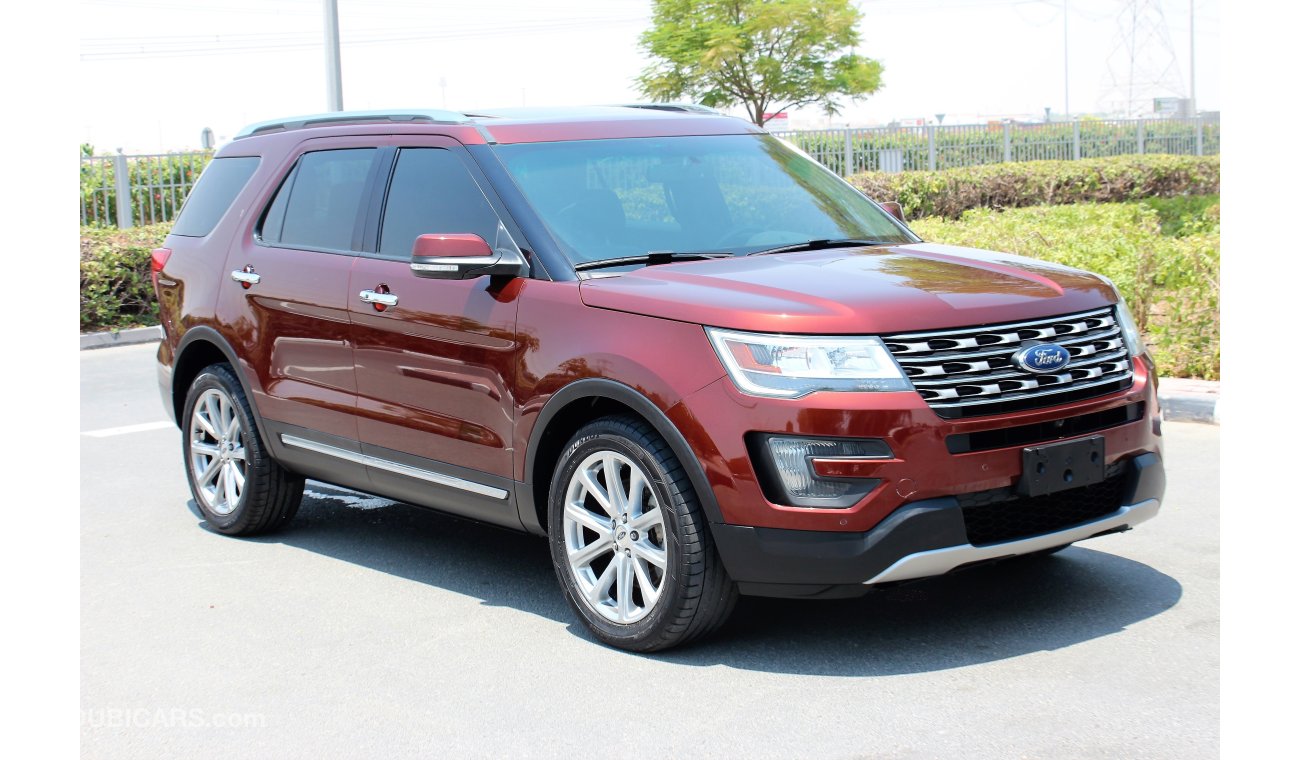 Ford Explorer Limited 2016, GCC, FSH Warranty from Al Tayer