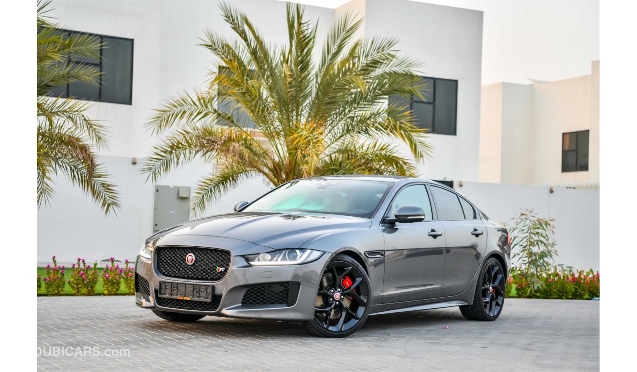 Jaguar XE -S Supercharged - Highest Option - AED 3,113 Per Month - 0% DP