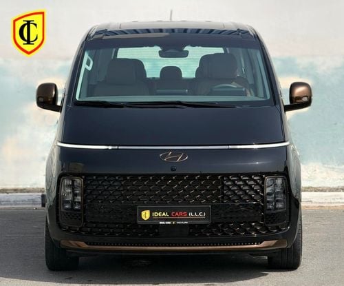Hyundai Staria Luxury 3.5L HYUNDAI STARIA LUXURY | GCC SPECS | YEAR: 2024 | KMS: 35,800 | 5-YEARS WARRANTY | 5-YEAR
