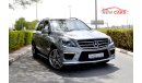 Mercedes-Benz ML 63 AMG - ZERO DOWN PAYMENT - 3,115 AED/MONTHLY - FSH/EMC - UNDER WARRANTY