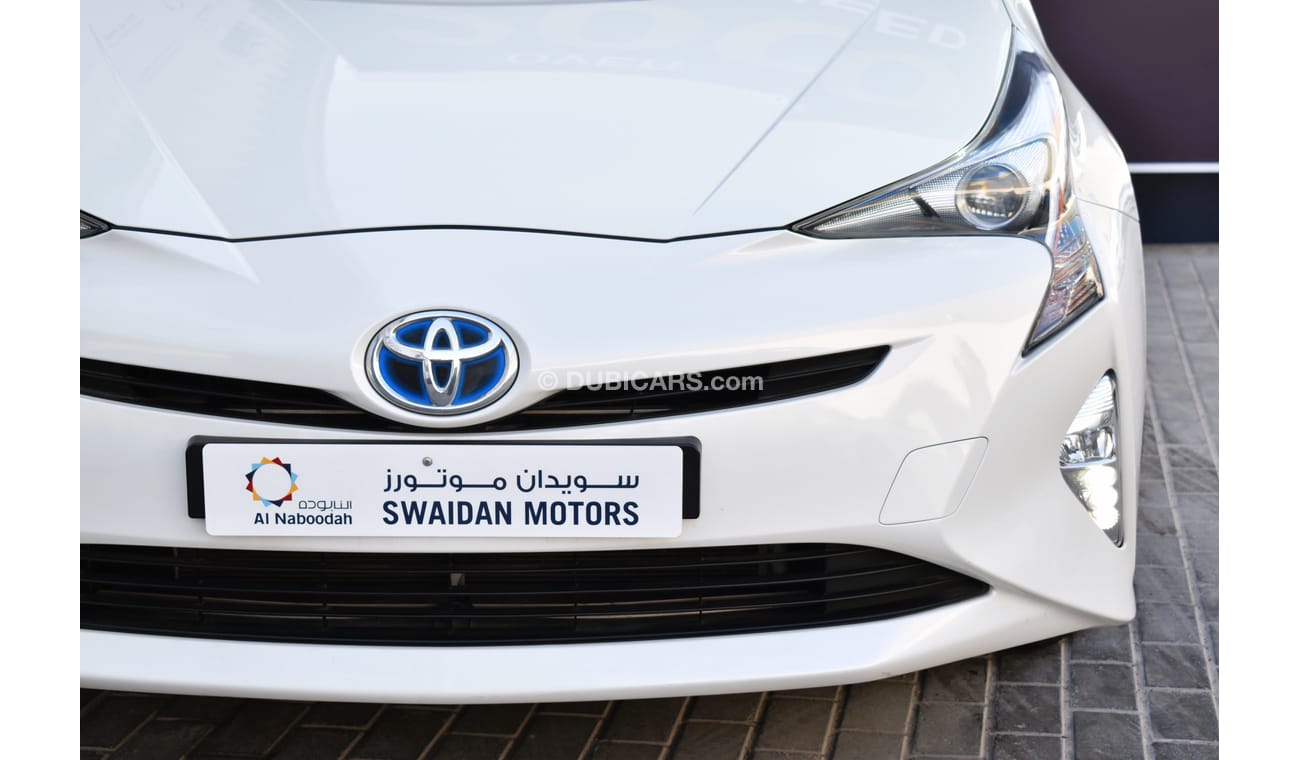 Toyota Prius AED 929 PM | 1.8L ECO HYBRID GCC WARRANTY