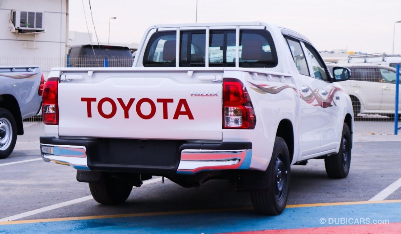 Toyota Hilux 2.4Ltr,Diesel,RWD,Manual Transmission,power window,Center Lock,Side Sticker,Touch Screen,Aux&Mp3