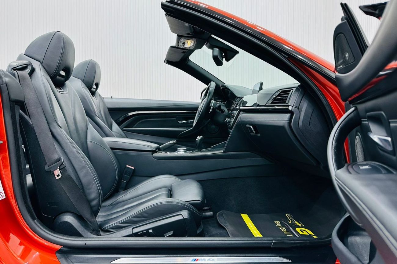 BMW M4 Std 2015 BMW M4 Convertible, December 2024 BMW Service Package, Low Kms, GCC