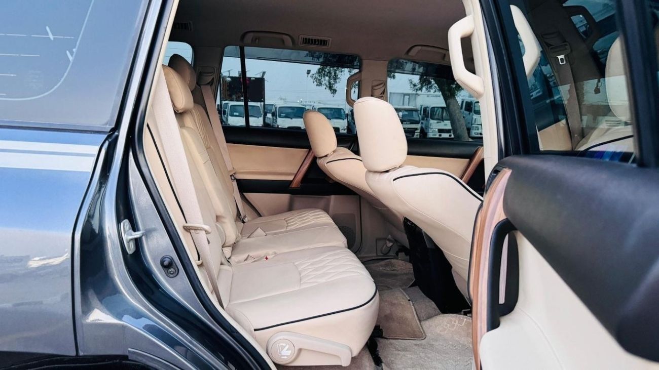 Toyota Prado MODIFIED TO 2023 MODEL WITH GR STYLE FRONT GRILL | PREMIUM BEIGE INTERIOR | 2010 | LHD | 2.7L PETROL