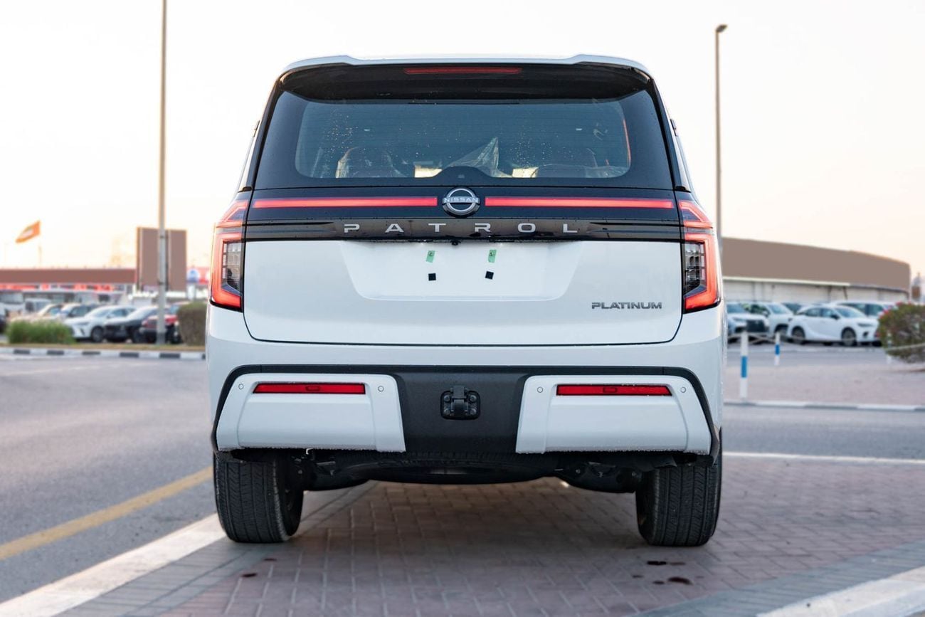 نيسان باترول 2026 Nissan Patrol LE Platinum 3.5L AT Petrol TT (White-Red) (Export Only)