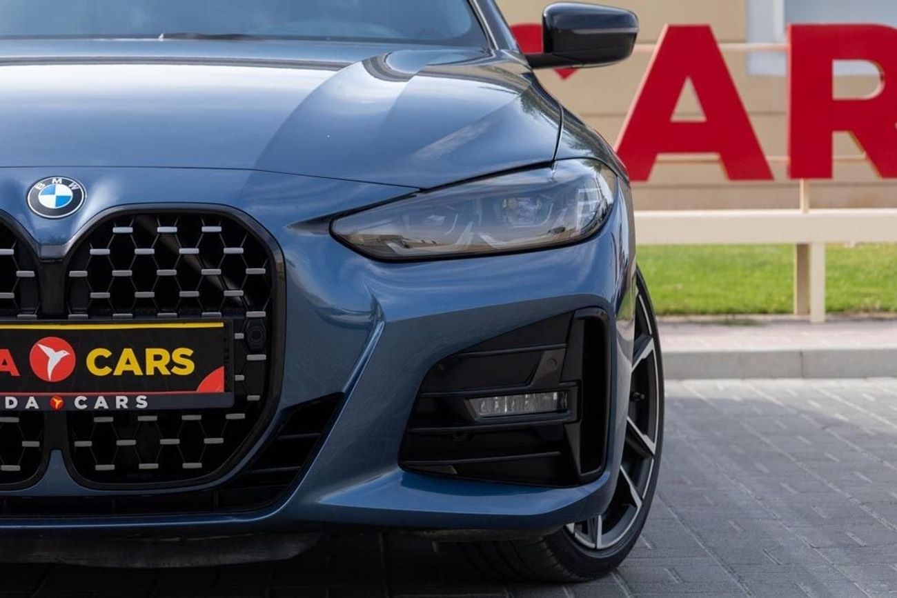 BMW 430i M Sport 2.0L BMW 430i M-Sport 2022 GCC under Agency Warranty and Service Contract with Flexible Down