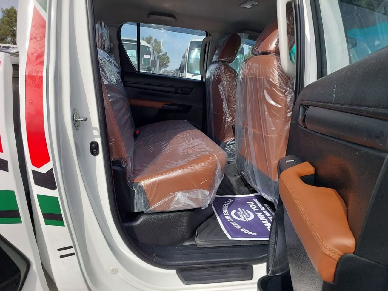 تويوتا هيلوكس GR SPORT (RAMADAN OFFER) TOYOTA HILUX PICKUP RHD 2022 MODEL 2.4 L DIESEL AUTOMATIC(PM70393)