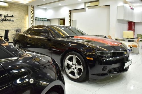 Chevrolet Camaro EXCELLENT DEAL for our Chevrolet Camaro RS ( 2014 Model ) in Black Color GCC Specs