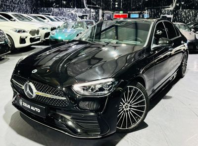 Mercedes-Benz C 200 2025 Mercedes Benz C200 AMG, Dec 2029 Mercedes Warranty, Very Low Kms, Excellent Condition, GCC