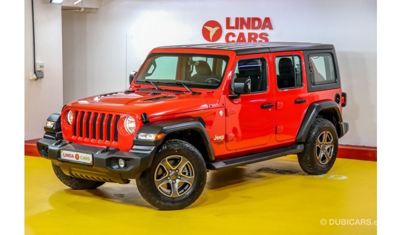 جيب رانجلر RESERVED ||| Jeep Wrangler Sport Unlimited 2018 GCC under Warranty with Flexible Down-Payment.