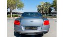 Bentley Continental GTC V12 GCC 2012