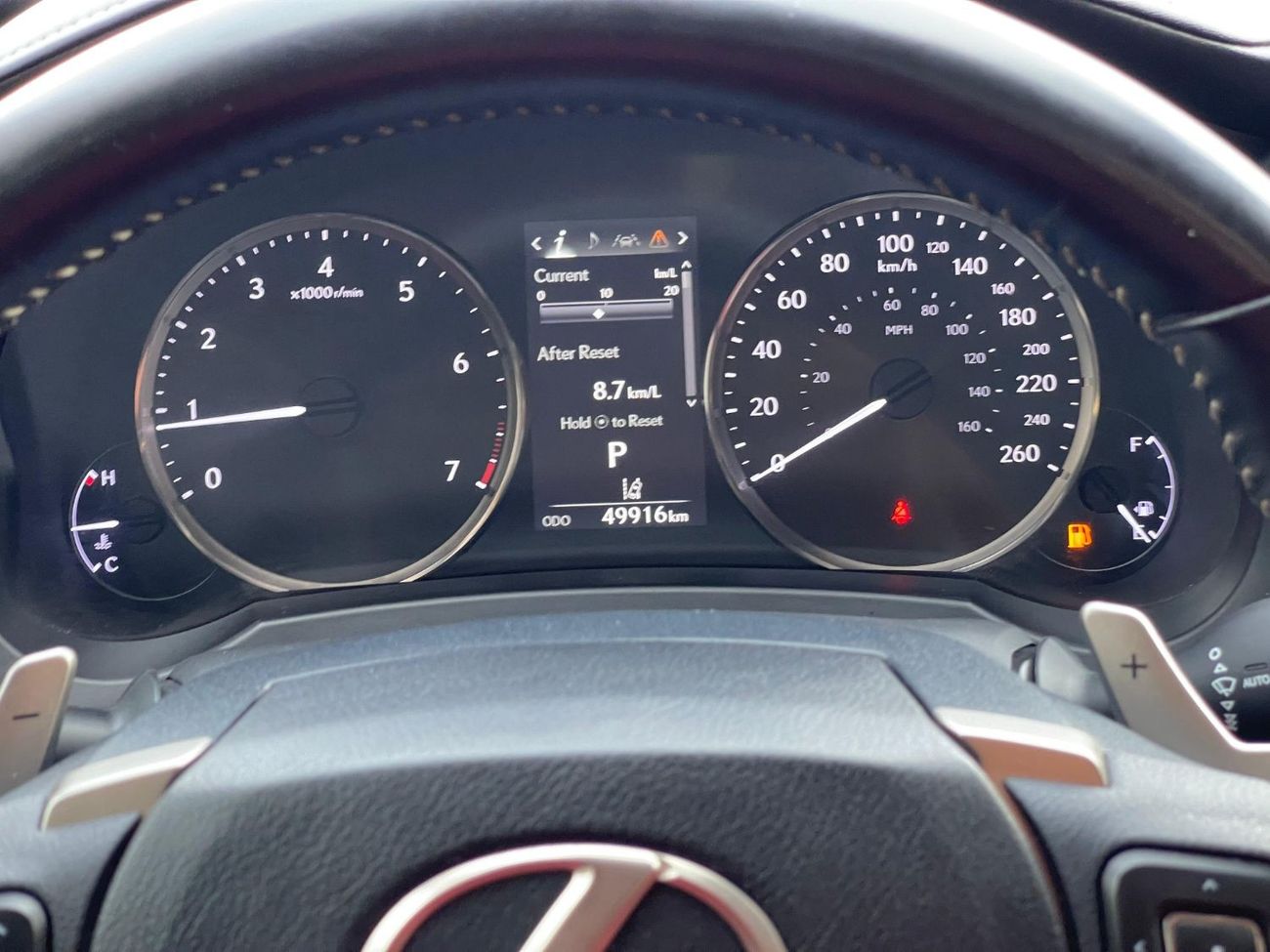 لكزس IS 350 F-Sport Platinum 3.5L IS 3.5L V6 / PLATINUM / CLEAN TITLE / 1290 AED MONTHLY