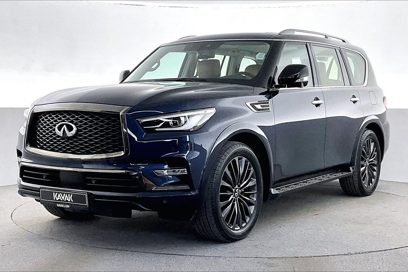 إنفينيتي QX80 Luxe Sensory ProActive - Black Edition | شامل الضمان | 0 ﺪﻔﻋﺓ ﺃﻮﻟﻯ