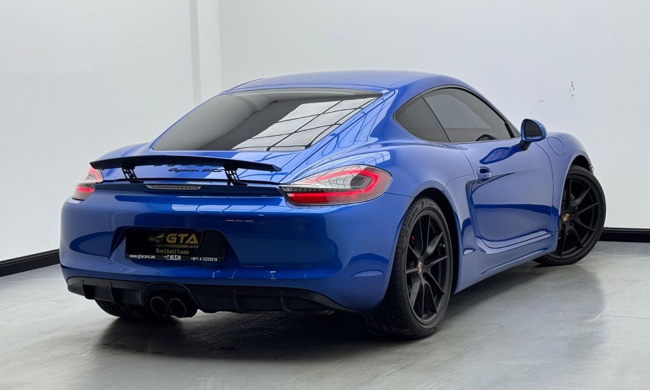 Porsche Cayman GTS 3.4L 2015 Porsche  Cayman GTS, Full Agency Service History, Excellent Condition, GCC