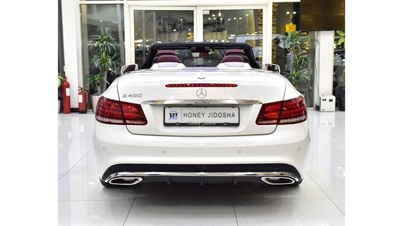 مرسيدس بنز E 400 كوبيه EXCELLENT DEAL for our Mercedes Benz E400 Convertible ( 2015 Model ) in White Color GCC Specs