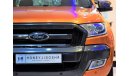 فورد رانجر DIESEL ( صبغ وكاله ORIGINAL PAINT ) Ford Ranger WildTrak 4x4 2017 Model!! Orange Color GCC Specs