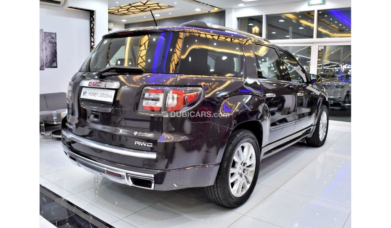 GMC Acadia EXCELLENT DEAL for our GMC Acadia Denali AWD ( 2016 Model ) in Grey Color GCC Specs