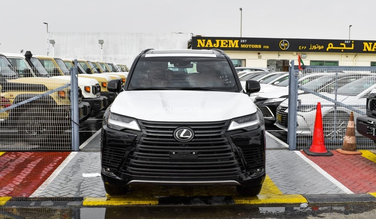 لكزس LX 600 2024 LEXUS LX 600 VIP BLACK EDETION V6 3.5L TWIN TURBO