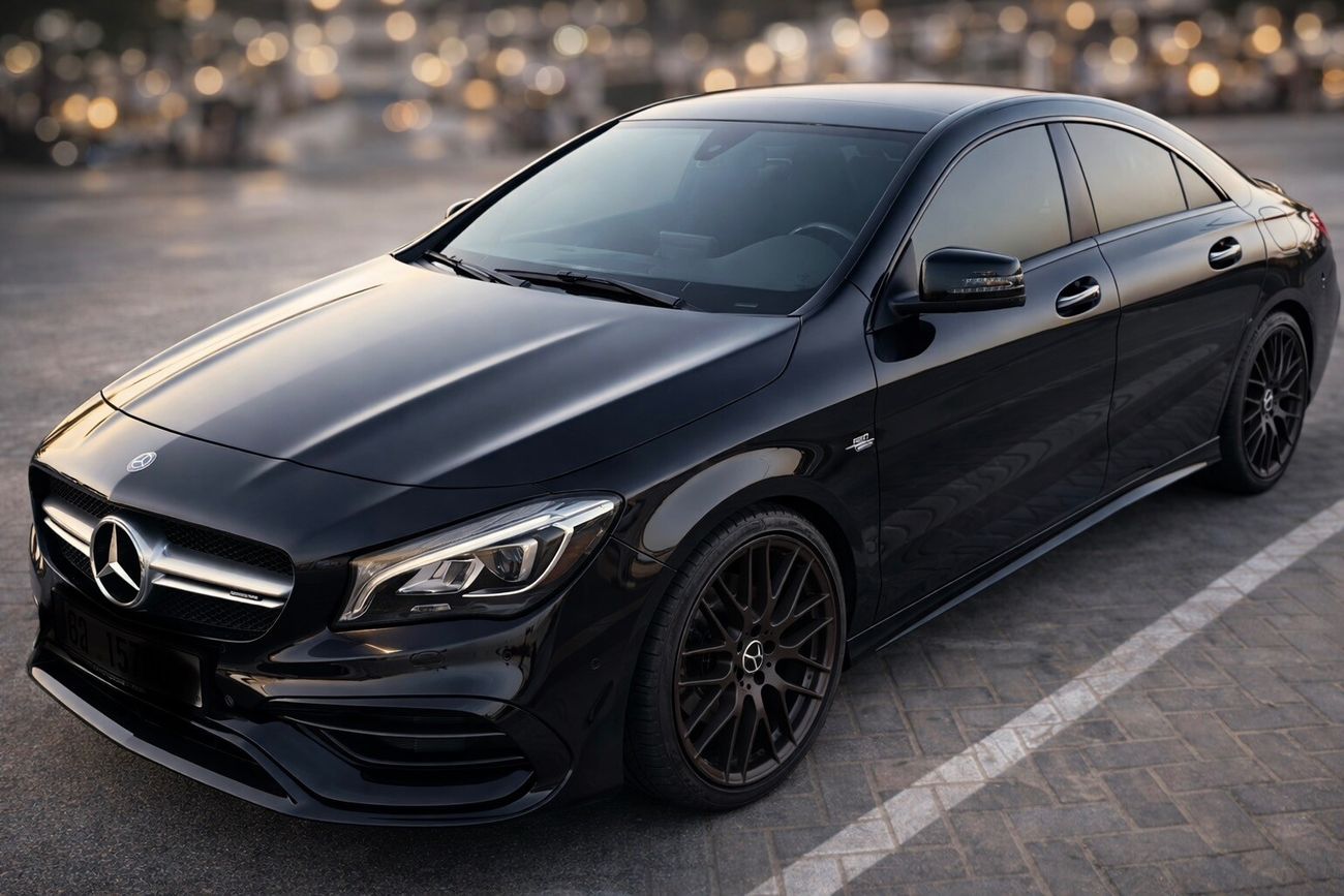 Mercedes-Benz CLA 45 AMG 2.0L turbocharged engine