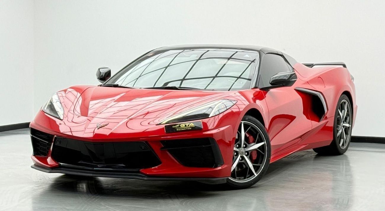شيفروليه كورفت 3LT 6.2L (495 HP) Coupe 2022 Chevrolet Corvette C8 3LT, Warranty, Full Chevrolet Service History, Ex