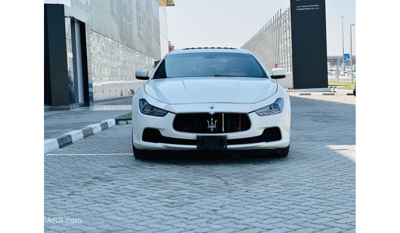 Maserati Ghibli Std MASERATI GHIBLI MODEL 2015 GCC SPACE FULL OPTION