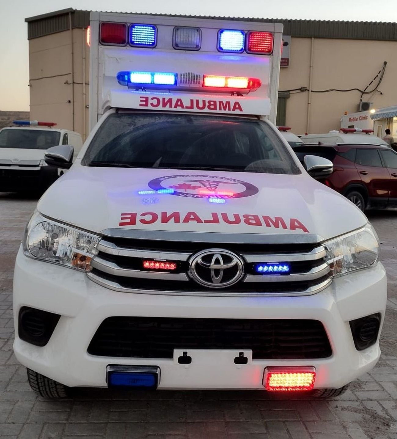 Toyota Hilux GL 2026 Toyota Hilux Single Cabin 2.7L MT Petrol (Ambulance)