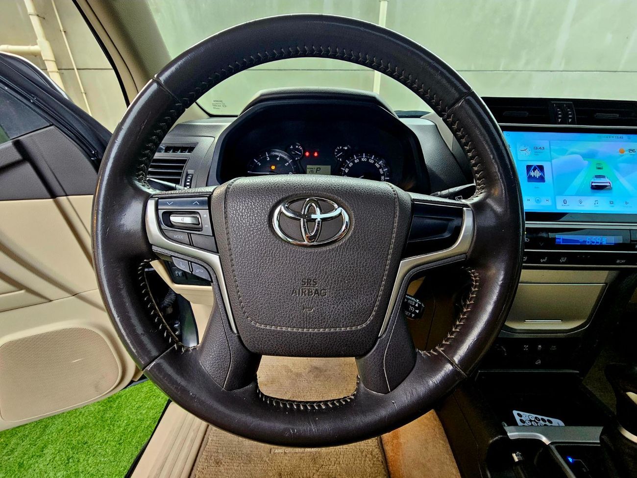 Toyota Prado VXR/ SUNROOF/ LEATHER ELECTRIC SEATS/ FULL OPTION/ LOW MILEAGE