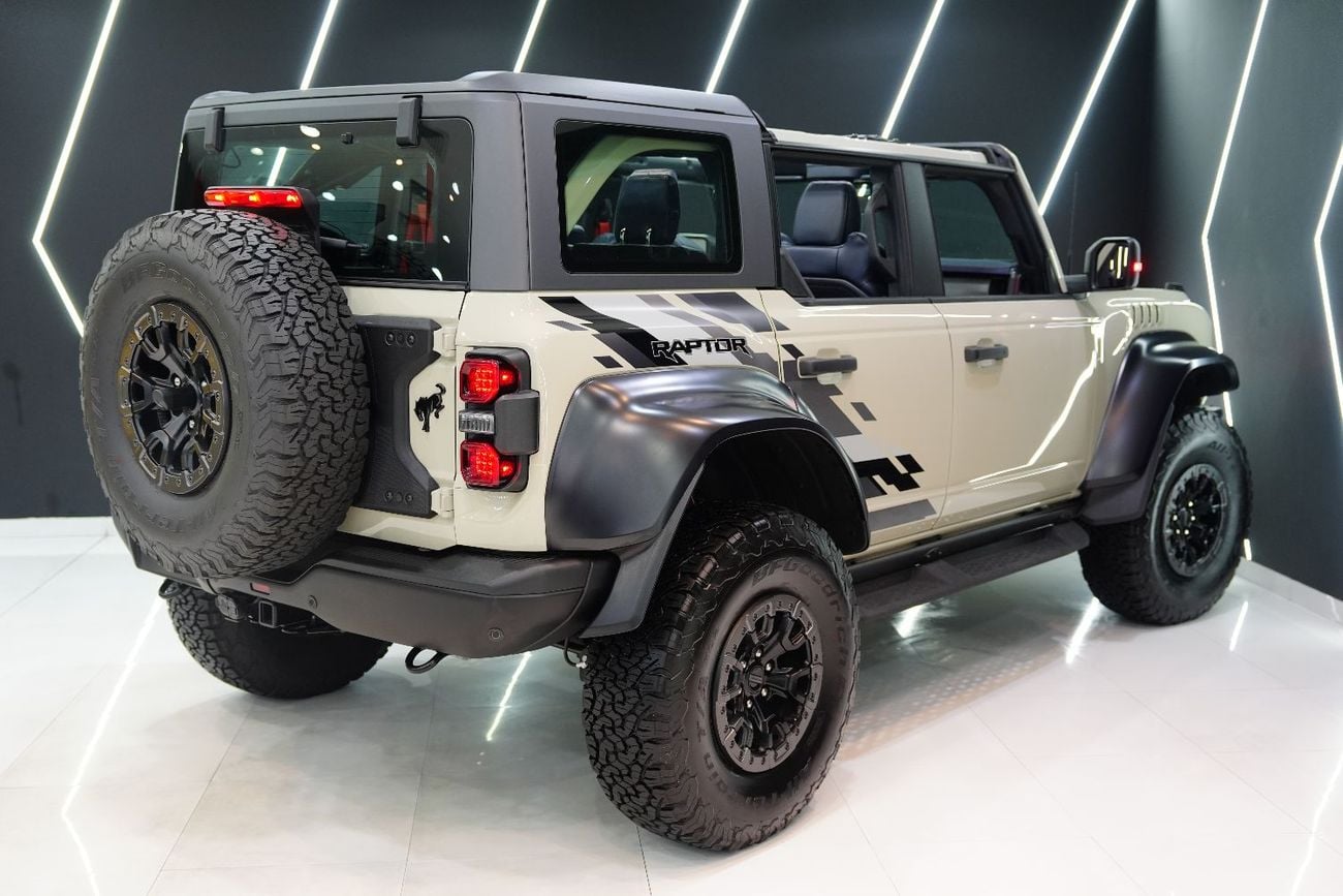 فورد برونكو رابتور Full Off-Road Package, Al Tayer Warranty + Service!!