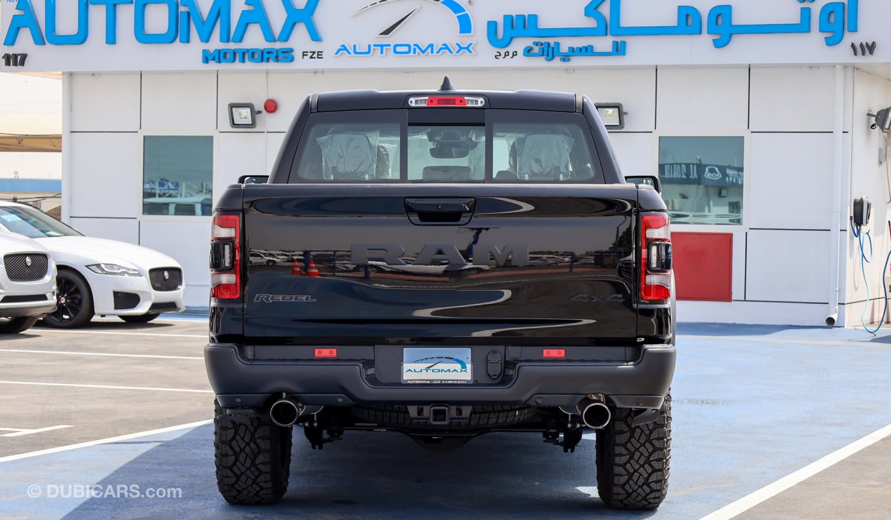 رام 1500 REBEL 1500 CREW CAB 4X4 5.7L V8 HEMI , 2022 GCC , 0Km (ONLY FOR EXPORT)