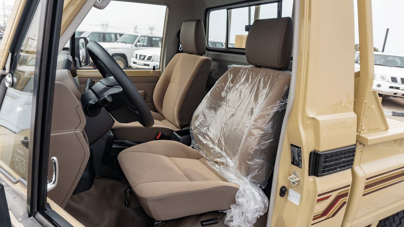 Toyota Land Cruiser 70 TLCSC ECTCGA001 – 2026 Toyota LC79 Single Cab Pick Up - 4.0L Petrol Auto Beige with Beige  Interior