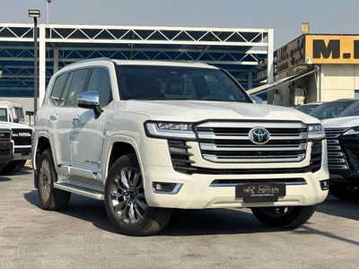 تويوتا لاند كروزر VX 3.5 لتر PTR أوتوماتيك // 2026 // كاملة المواصفات مع رادار، كاميرا 360 درجة، ذاكرة، ومقاعد مدفأة و