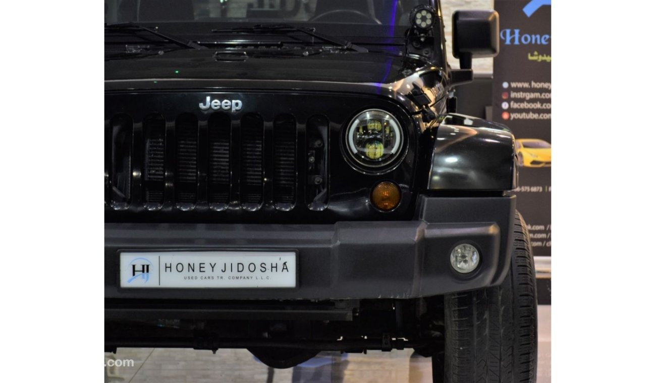 جيب رانجلر XCELLENT DEAL for our Jeep Wrangler 2012 Model!! in Black Color! GCC Specs