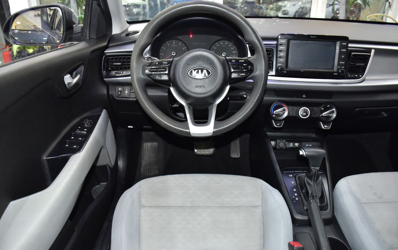 كيا ريو EXCELLENT DEAL for our KIA Rio ( 2020 Model ) in Light Blue Color GCC Specs