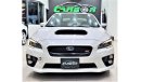 Subaru Impreza WRX STI Std SUBARU WRX STI 2017 GCC ORIGINAL PAINT MODIFIED AT TENSAI