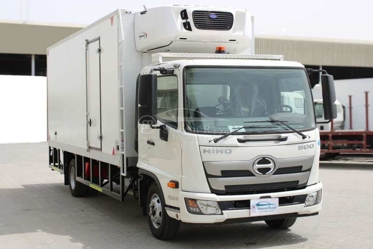 هينو 500 LHD FD 1024 TRUCK REFRIGERATOR BOX 7 TON EURO 4 2023MY