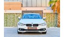 BMW 320i i Agency Service Contract  | 1,351 P.M | 0% Downpayment | Full Option