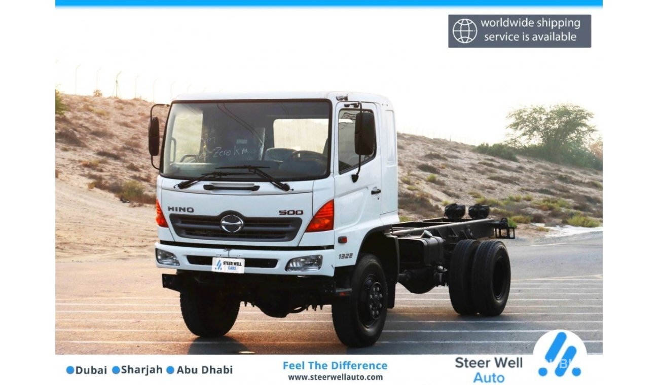Hino 500 2014 | BRAND NEW - 10 TON -  4 WHEEL CHASSIS - GCC SPECS | VAT EXCLUDED