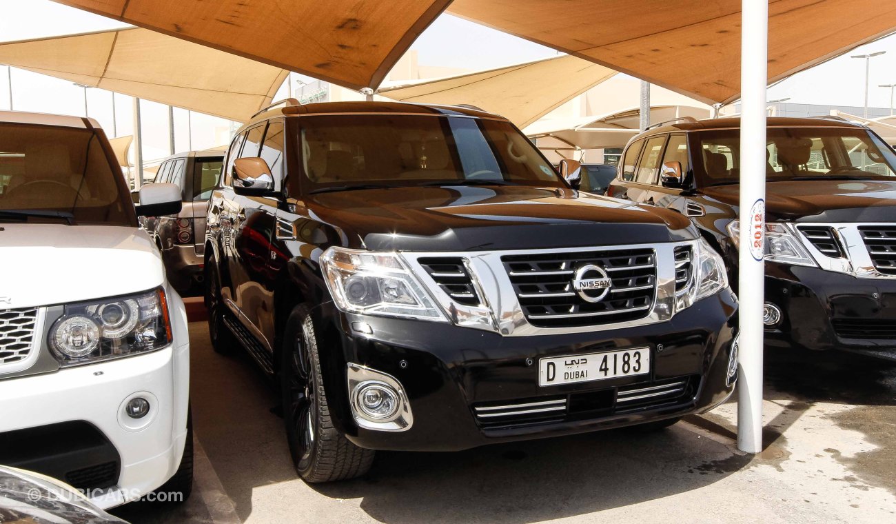 Nissan Patrol LE With Platinum VVEL DIG Badge