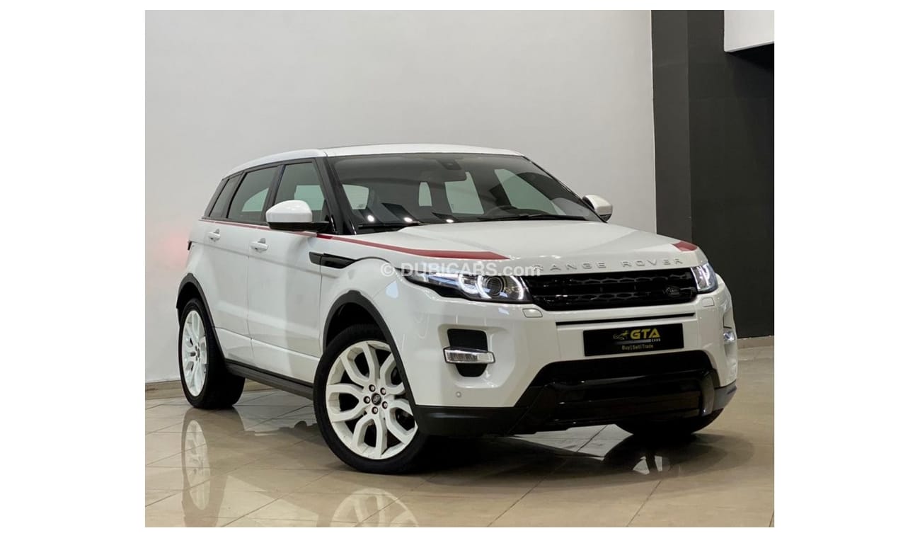 Land Rover Range Rover Evoque 2015 Range Rover Evoque Dynamic Union Jack Edition, Service History, Warranty, GCC