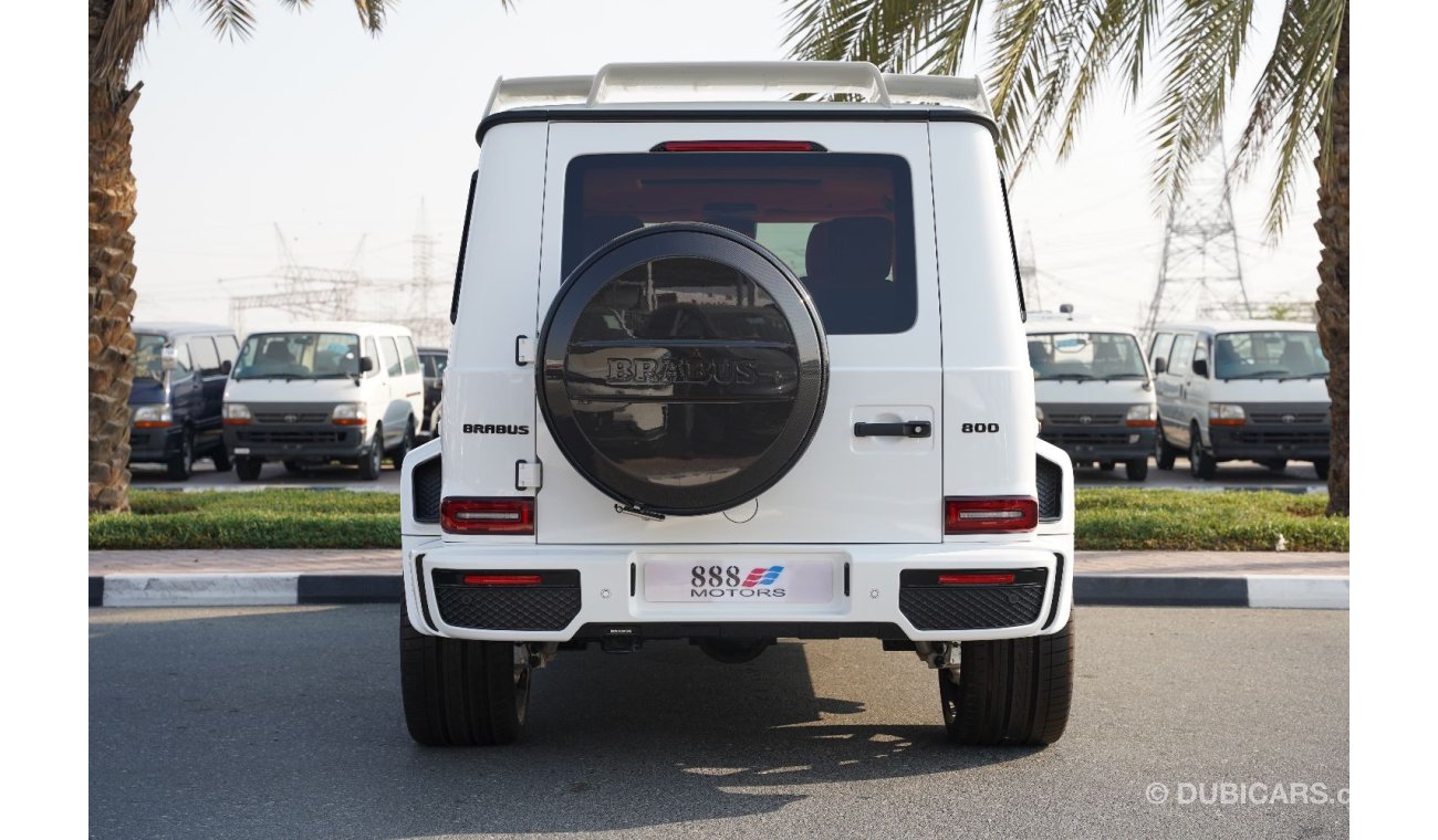 مرسيدس بنز G 63 AMG 4X4² 2022 Mercedec-Benz BRABUS 800 V8 4.4L White 0 Km