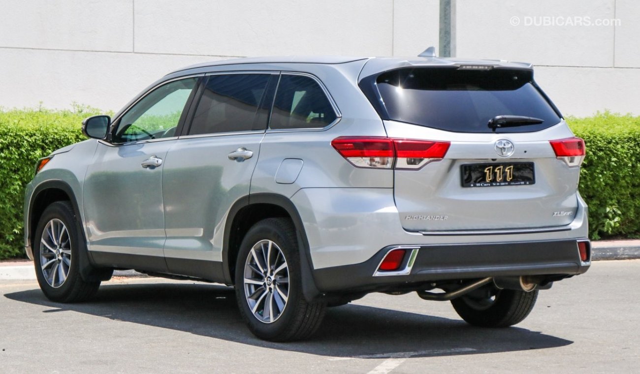 Toyota Highlander XLE AWD / Canadian Specifications