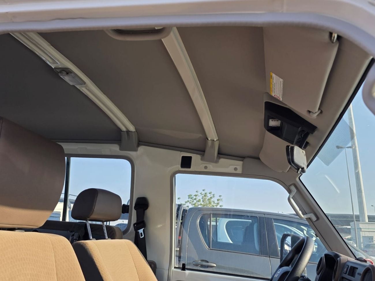 Toyota Land Cruiser DLX Diesel 2.8 liter ,Automatic gear ,Manual  Windows ,Left Hand Drive