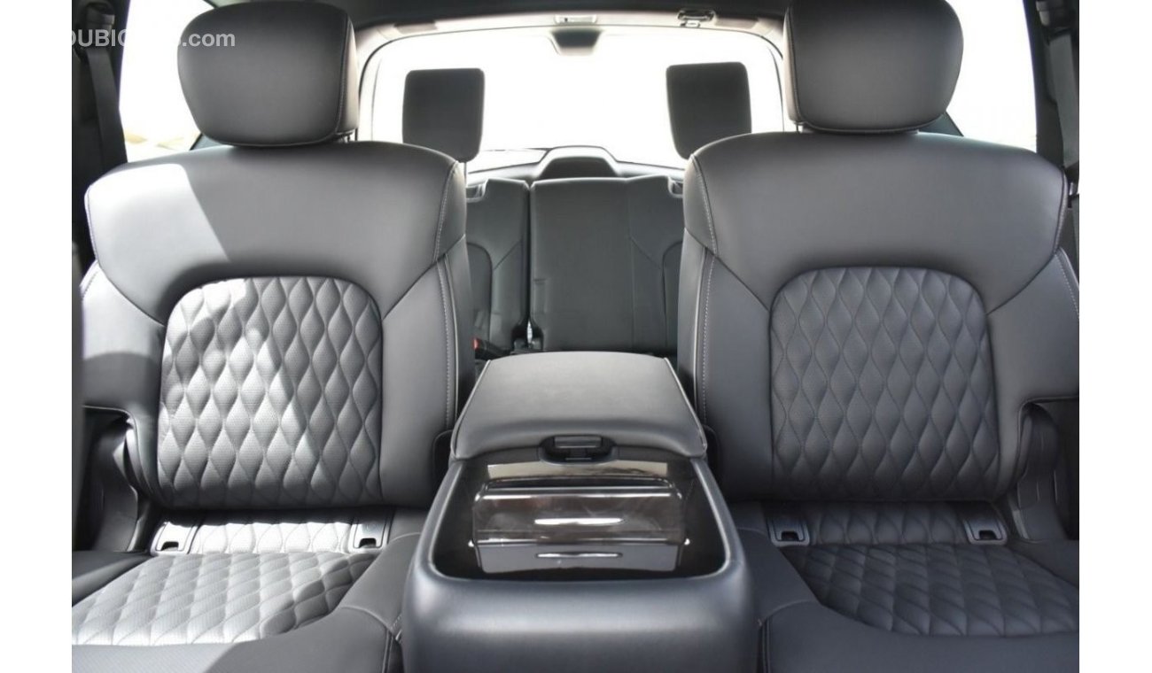 إنفينيتي QX80 Captain SEATS 7 QX-80 BLACK EDITION WITH PRE-SENSORY PACKAGE  /BRAND NEW / WITH WARRANTY