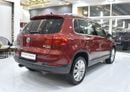 Volkswagen Tiguan SEL EXCELLENT DEAL for our Volkswagen Tiguan 2.0 TSi 4Motion ( 2014 Model ) in Red Color GCC Specs