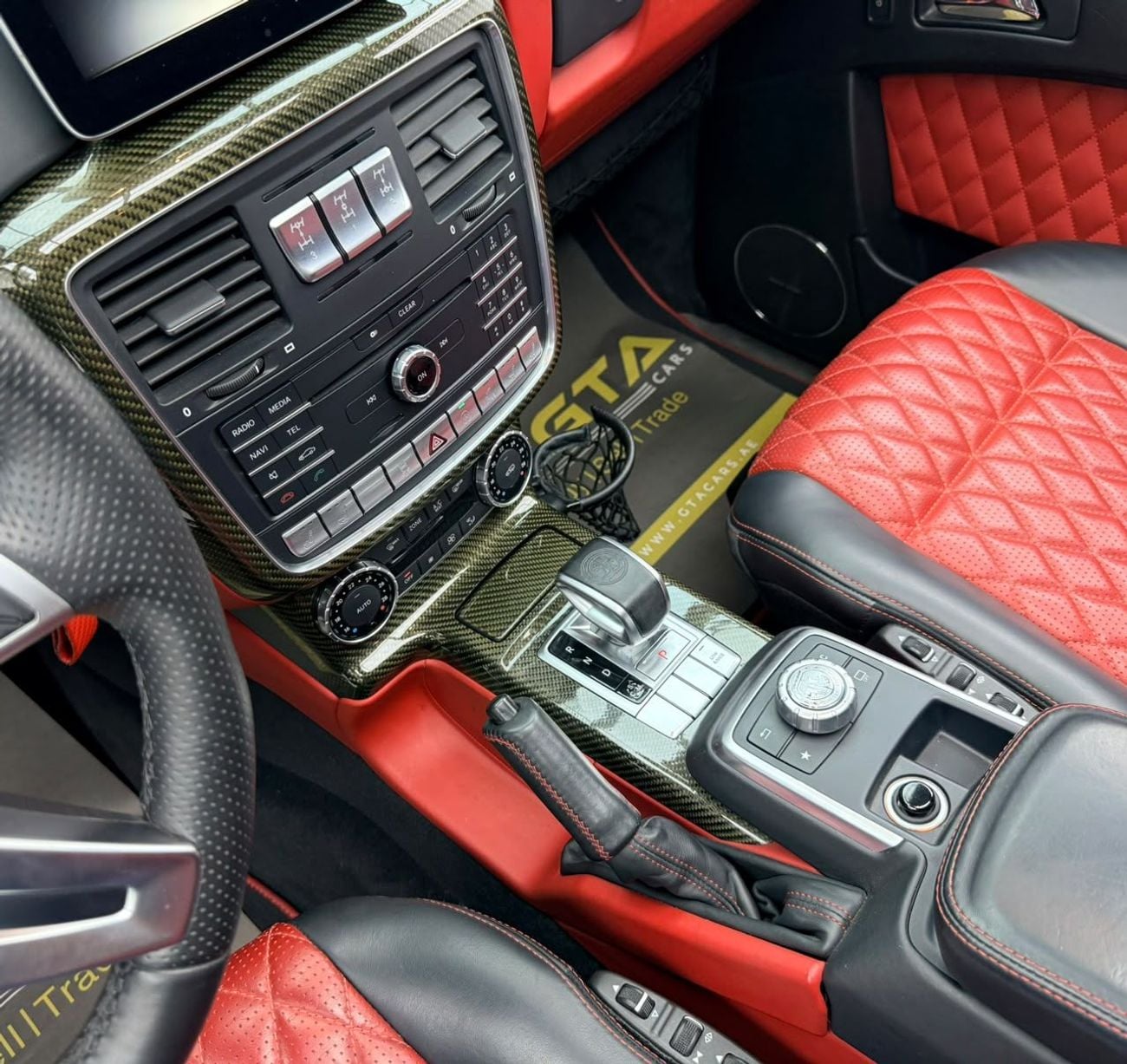 مرسيدس بنز G 63 AMG STANDARD مرسيدس بنز G63 AMG موديل 2017، سجل صيانة كامل، مقصورة داخلية من ألياف الكربون، حالة ممتازة، خليجية