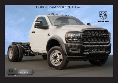 رام 5500 DODGE RAM 5500 6.7L TD A/T 2024 Export Only