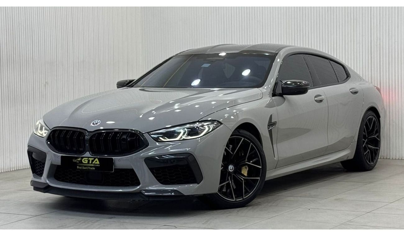 BMW M8 Competition 4.4L (617 HP) 2021 BMW M8 Competition Gran Coupe, 2025 BMW Warranty + Service Pack, Carb